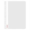 Hartschalen-Klemmhefter A4 PVC Weiß (20) 6301
