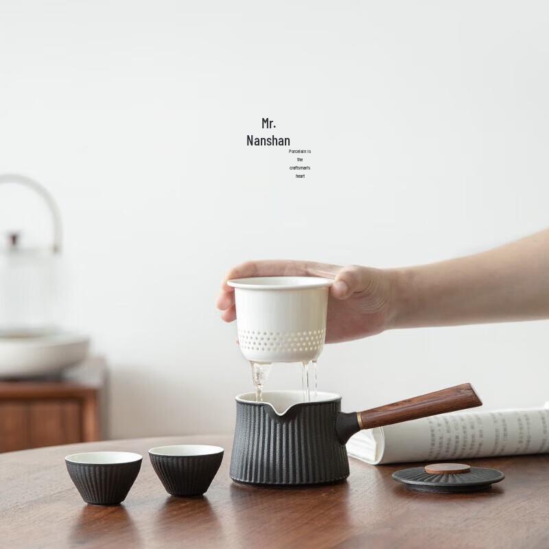 Japanese Style Ceramic Kung Fu Travel Tea Set