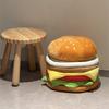 Taburete de Almacenamiento para Hamburguesas Cojín de Asiento Doméstico Almacenamiento Taburete de Doble Uso para Cambiar Zapatos Artefacto Decoración del Hogar Muebles de Sala de Estar
