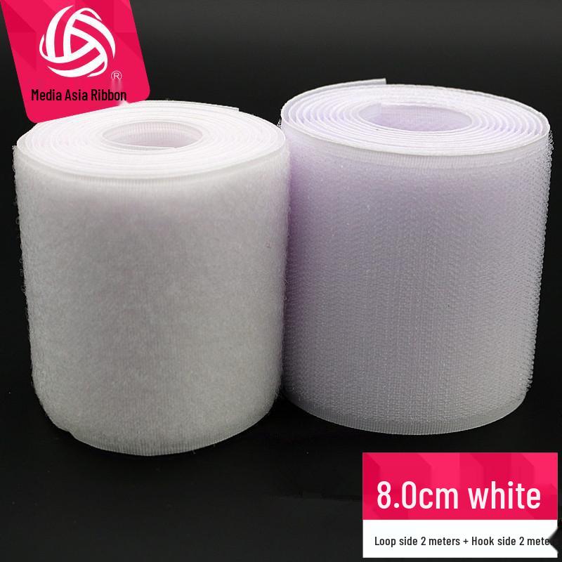 Velcro Double-Sided Adhesive Hook & Loop Fastener Tape for Clothes, Shoes, and Hats - Free Shipping