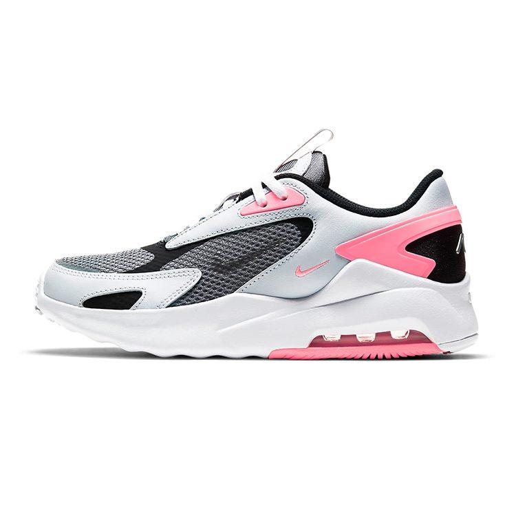 Nike Air Max Bolt Cushioning Abrasion Resistant Low top Running Shoes Black White Pink Unisex CW1626-003