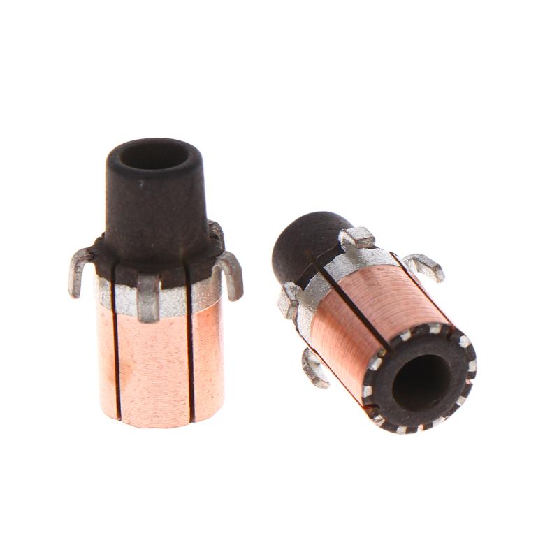 1/5Pcs 10*5*14Mm Hook-Type Copper Commutator Micro Motor Commutator Rectifier Directional Copper Heads