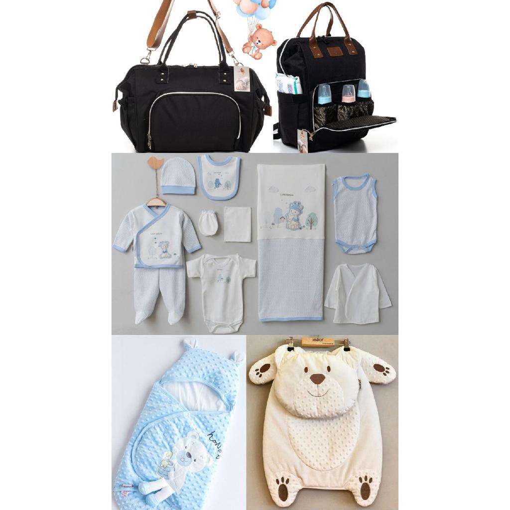 Organic Baby 8 Piece Hospital Release Unisex Coffee With Milk