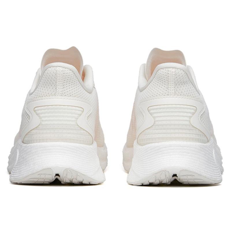 Anta MACH 2.0 Shock Absorbers Slip Resistant, Abrasion Resistant, Breathable Low Top Running Shoes Women's Ivory White Sneakers 122225583-5