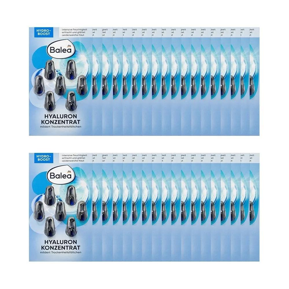 balea Hyaluronic Acid Intensive Moisture Ampoule 7-Pack 36-Pack Set