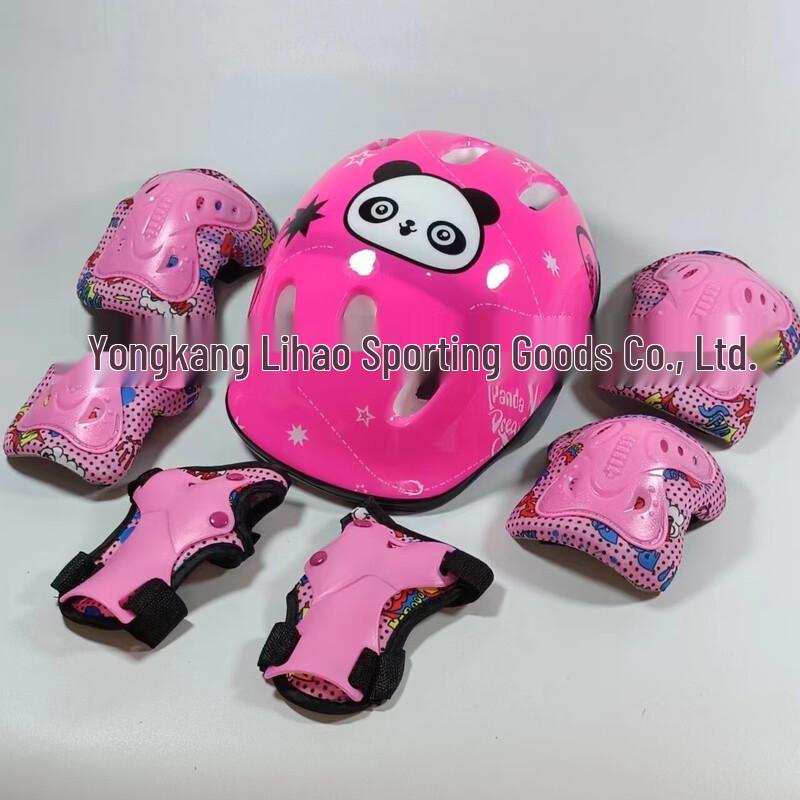 Kids Helmet & Protective Gear Set