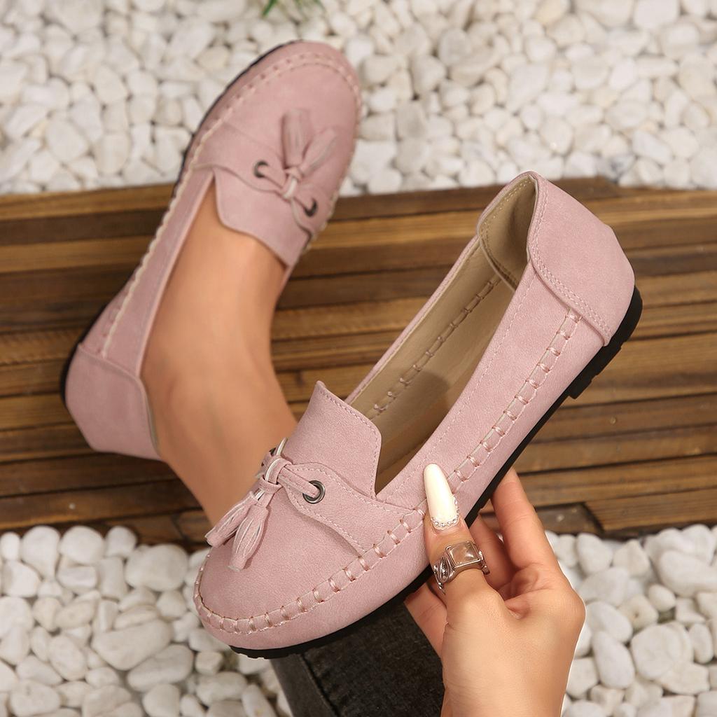 Plus Size Shoes for Women 36-43 Autumn Spring Fashion Women Slip On Platform Flats Comfortable Non-slip Flats Zapatos De Mujer