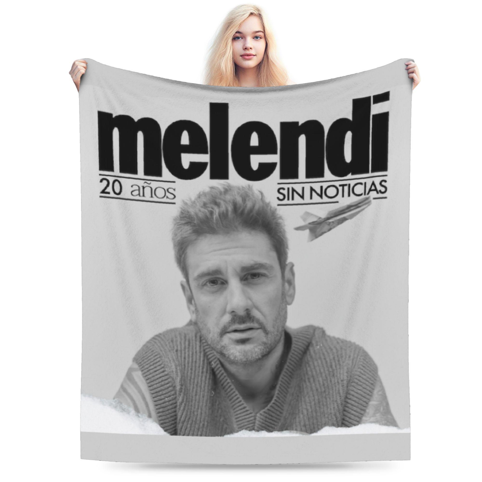 

Melendi Singer 2025 Tour Blanket Super Soft Warm Throw Blankets for Bed 50x60 Inch Multiple Sizes Bedding Throws 75x100cm (30x40inch)