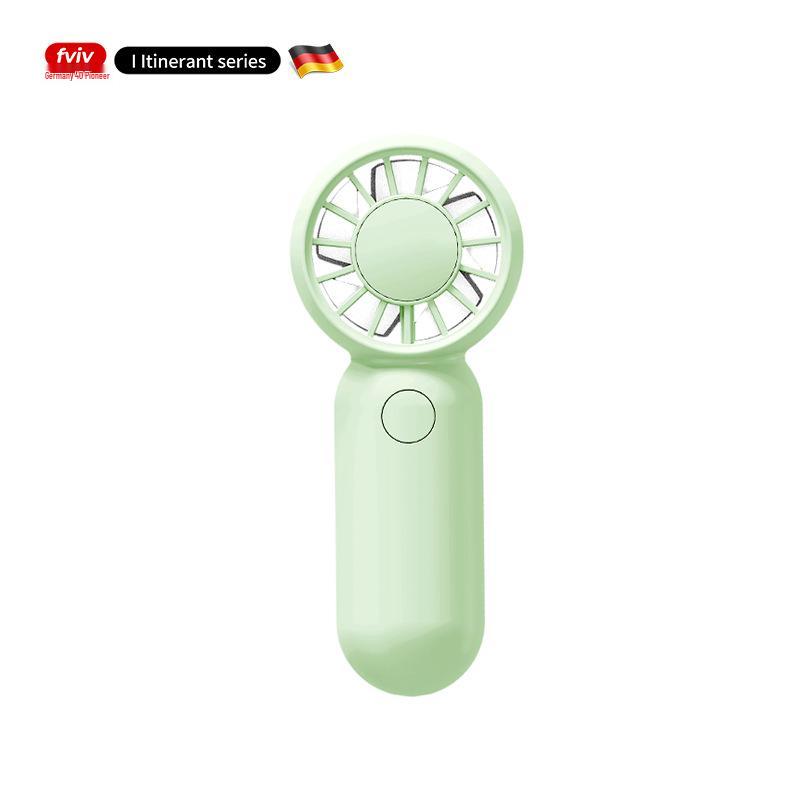 

Rechargeable Portable Mini Pocket Handheld Fan - High Wind Power, Low Power Consumption 500mAh Fan м ята зелений колір