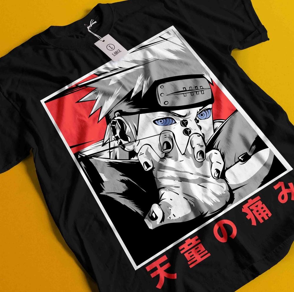

Футболка Пейн Футболка Итачи Футболка Кисаме Футболка Мадара Какаши Наруто Аниме Футболка Акацуки S
