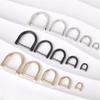 Metal D Ring D-Rings Buckle For Belt Handbag Strap Bag Hardware Sewing Accessories 10mm 15mm 20mm 25mm 32mm