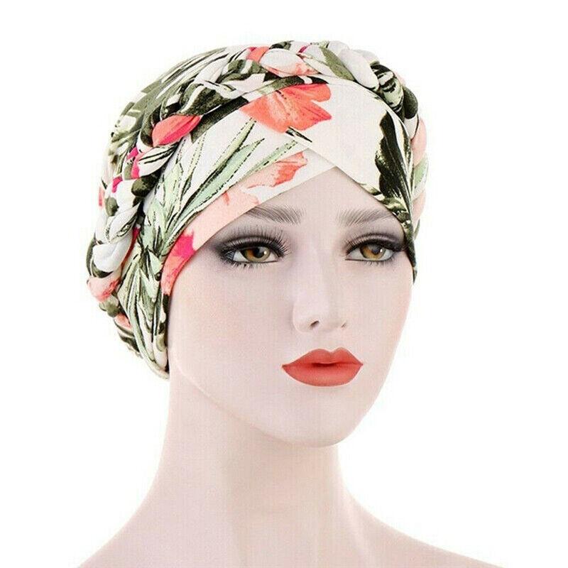 Women's Hat Chemo Cap Muslim Hair Loss Head Scarf Turban Head Wrap Covers