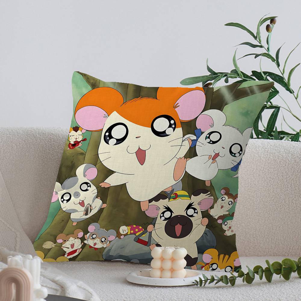 Hamtaro Anime pillow cover sofa cushion cover home room decoration children gift