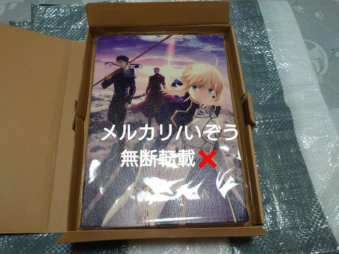 

[USED] Fate UBW Canvas Board Saber Archer Lancer
