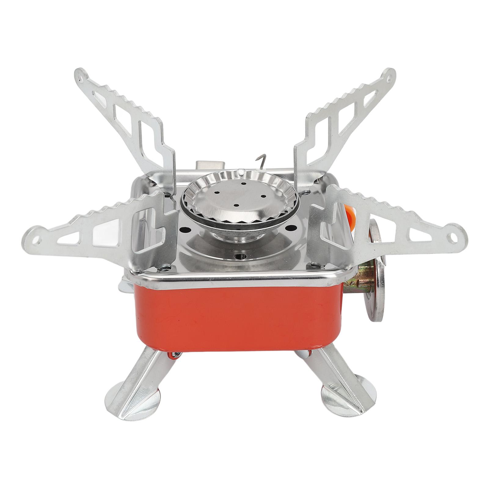 

Портативная складная походная плита Компактная ветроустойчивая походная плита для пешего туризма, кемпинга