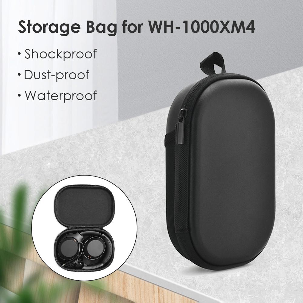 EVA Headphone Carrying Case for WH-1000XM4 Wireless Bluetooth-compatible Headset