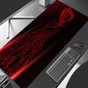 Red Eye ROG Muismat Grote Computer Kantoor Game Tafelmat XXL Rubber Antislip Gestikte Randen Toetsenbordmatten Wasbare Bureauonderleggers