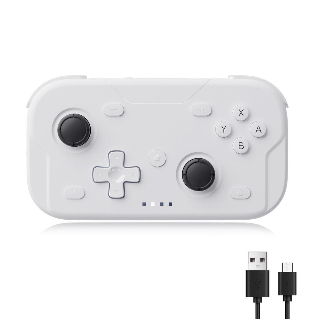 AceGamer Wireless Pocket Controller for Switch/Switch2/Android/iOS/PC/Steamdeck Bluetooth Gamepad with 6-axis Gyroscope Joystick