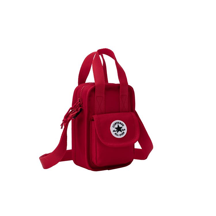 New Converse Polyester Crossbody Handbag Preppy Red CV2513031PS-001