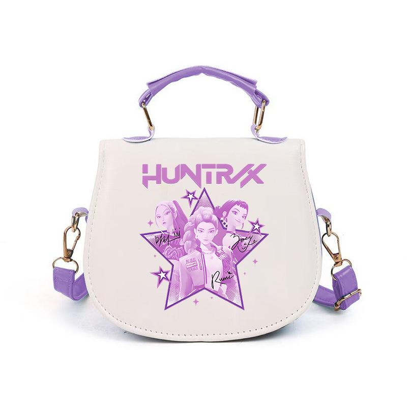 Kpop Animation Cartoon Printing Korean Version Of The Trend Handbag Multi-Function Portable Shoulder Messenger Bag