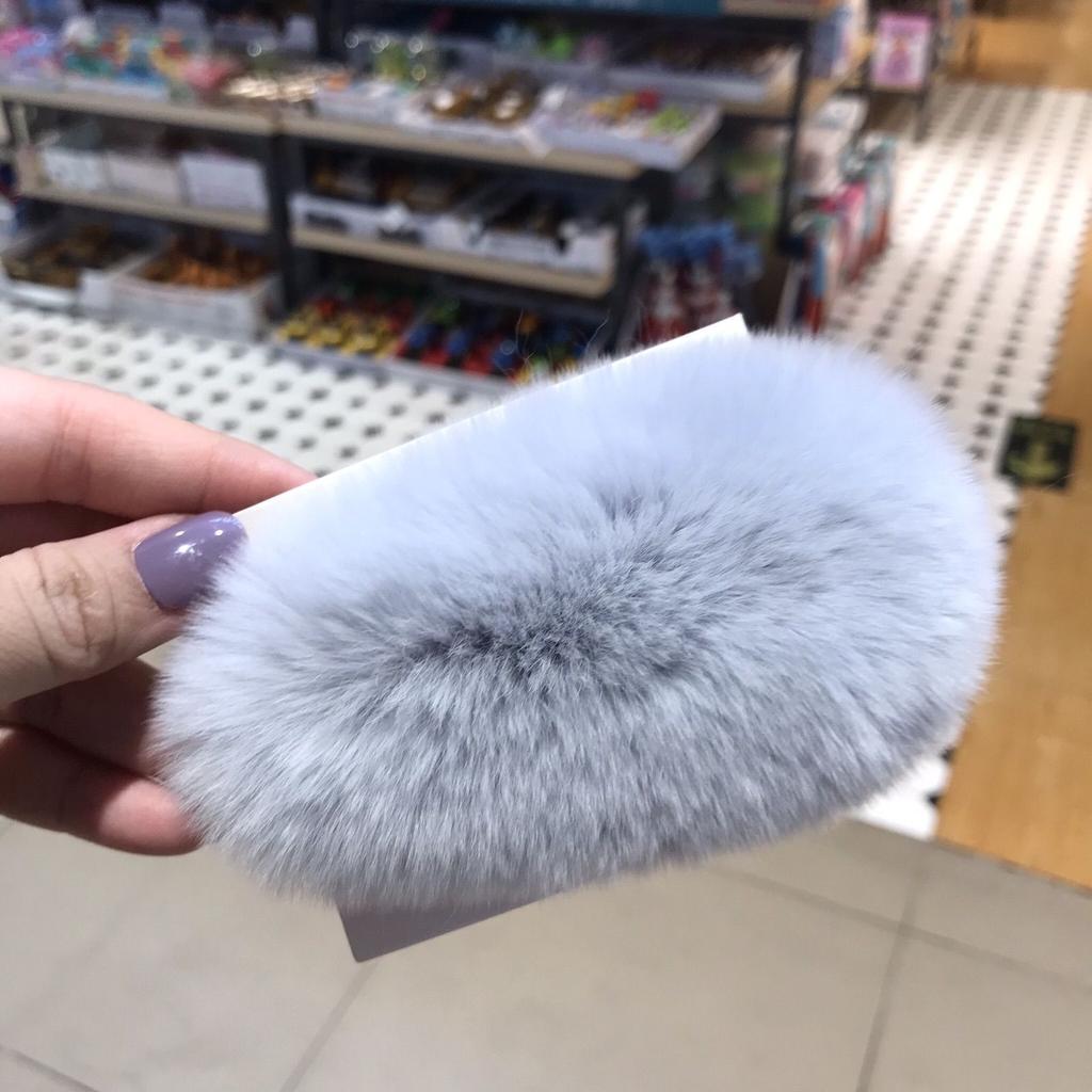 Real Rabbit Fur, Fur, Headband, Hat, Women's Autumn and Winter Forehead To Keep Warm, Going Out, Headgear, Headgear, Women's Hair Band, Plush Headband