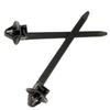Sturdy Nylon Cable Zip Ties Cable Clips for Automotive Wire Bundling Quick Release Fasteners 80mm Long