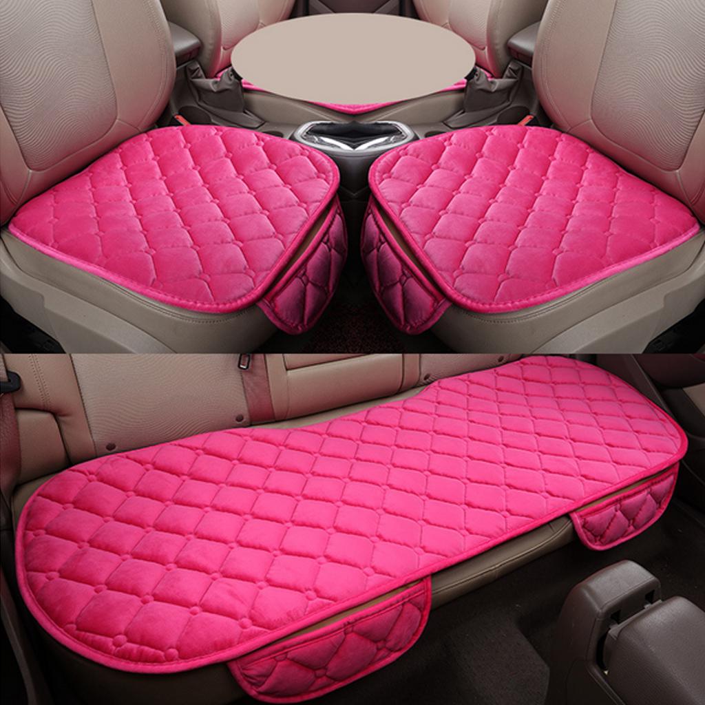 Buy 3Pcs/Set Car Supplies Square Style Warm Car Seat Cover Cushion
