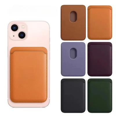 Luxury Magnetic Leather Wallet Case For Magsafe For iPhone 17 16 15 14 Pro Max Plus Card Stand Mobile Phone Card Bag Accessories