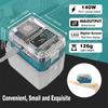 Li-Ion Battery Adapter Converter Digital Display Adapter Usb Type-C Power Supply 140W Pd3.1 For Makita Li-Ion Battery Charger