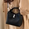 High-end Style Small-batch Fashion Minimalist Handbag, Shoulder Strap Crossbody Bucket Bag