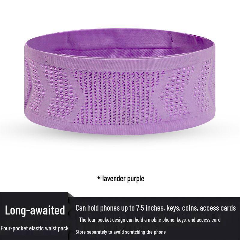 High Elasticity Multifunctional Running Waist Belt for Outdoor Sports & Fitness (Unisex)