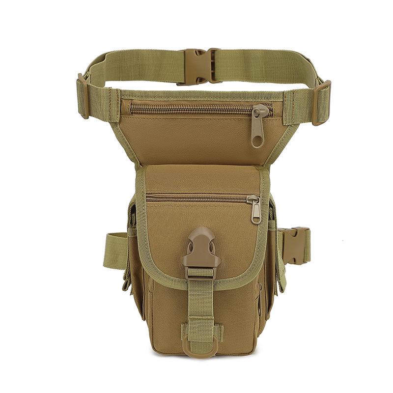 

1pcs Oxford Fabric Multifunctional Outdoor Cycling Fishing Leg Pack - Water-resistant Sports Waist Bag for Hiking/Camping/Travel