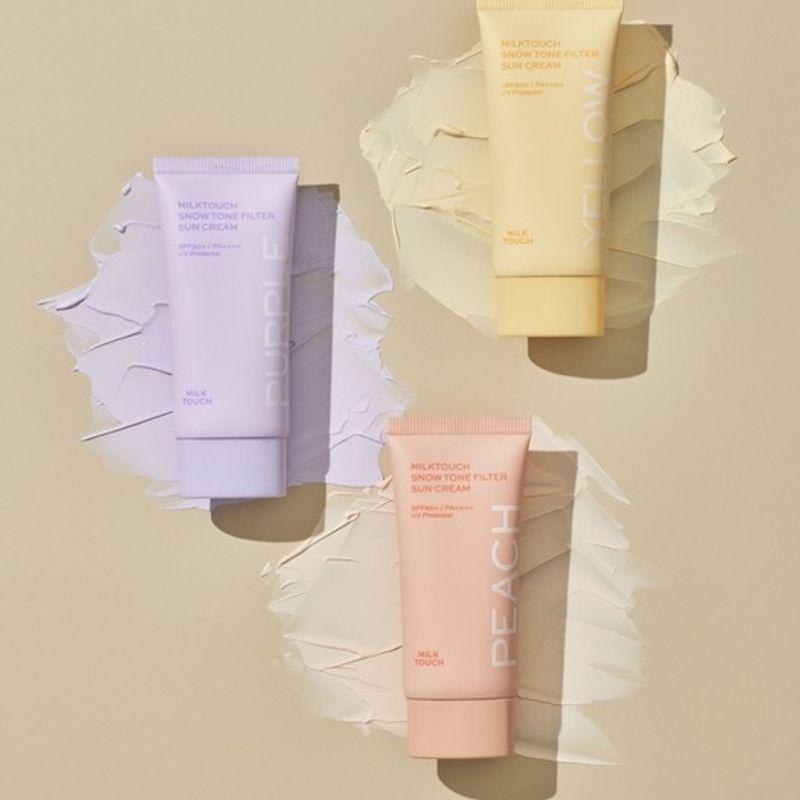 [Padefree/Tone Correction] [Set of 2] Snow Tone-Up Skin Correction Sunscreen 50ml 3 Colors (Choose 2)