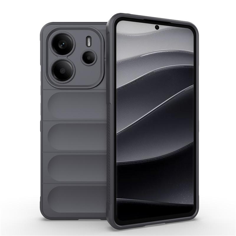 For Redmi Note 14 4G 24117RN76G Global Cover For Redmi Note 14 Case 6.67 inch Rubber Shockproof Soft Silicone Protective Bumper