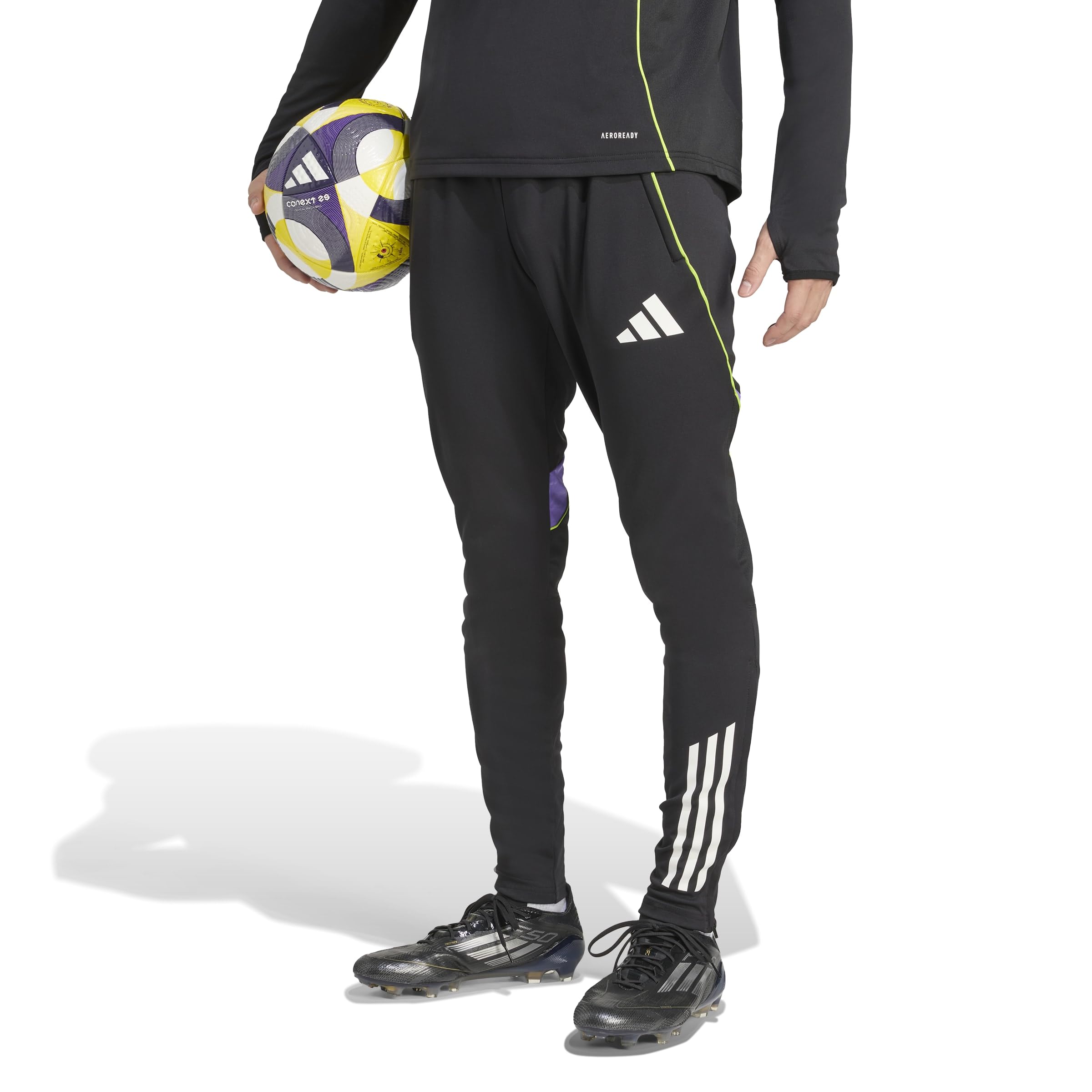 

Adidas Tiro 25 Competition Training Pants in Rush Men s (JSK21) Black/Purple (JW4356)