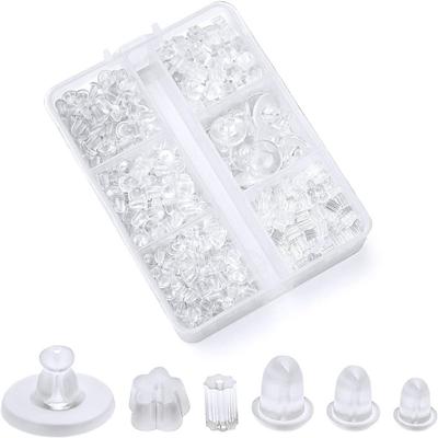 Heavy Earrings for Studs Silicone Earring Backs Clear Earring Backs Rubber Earring Stopper Backs