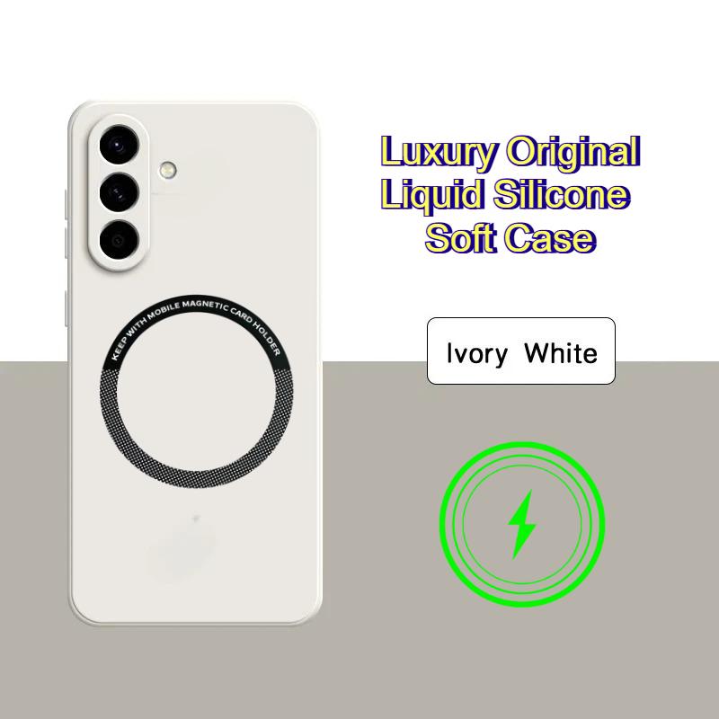 Luxury Original Liquid Silicone Soft Case For Samsung A57 A37 A17 A07 A56/36/26/16/06 A55/35/25/15/05S S26 S25 Ultra Plus Cover