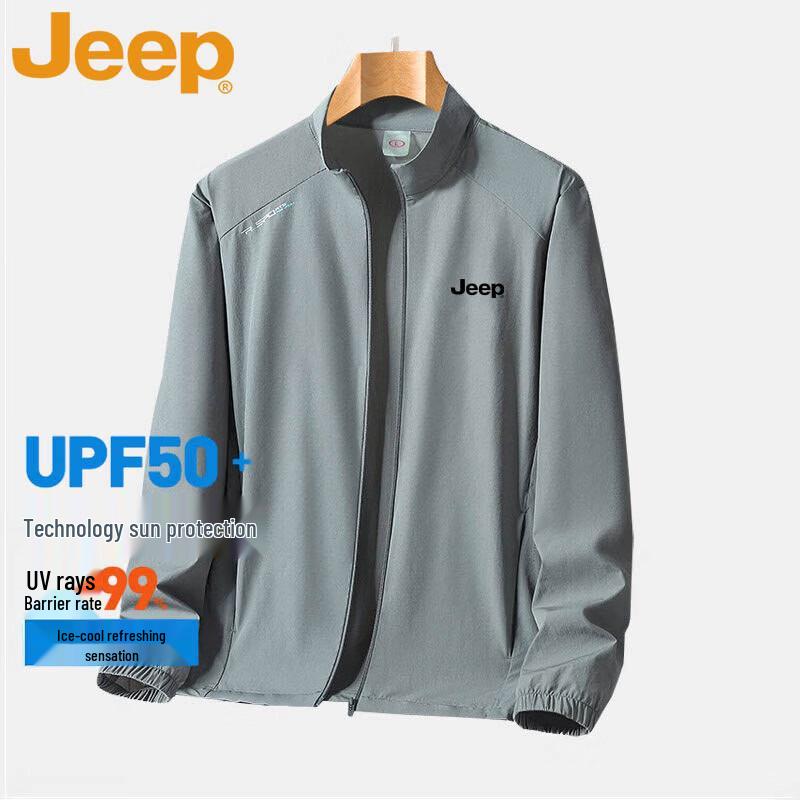 Jeep Leichte Herren-Sommer-Sonnenschutzkleidung