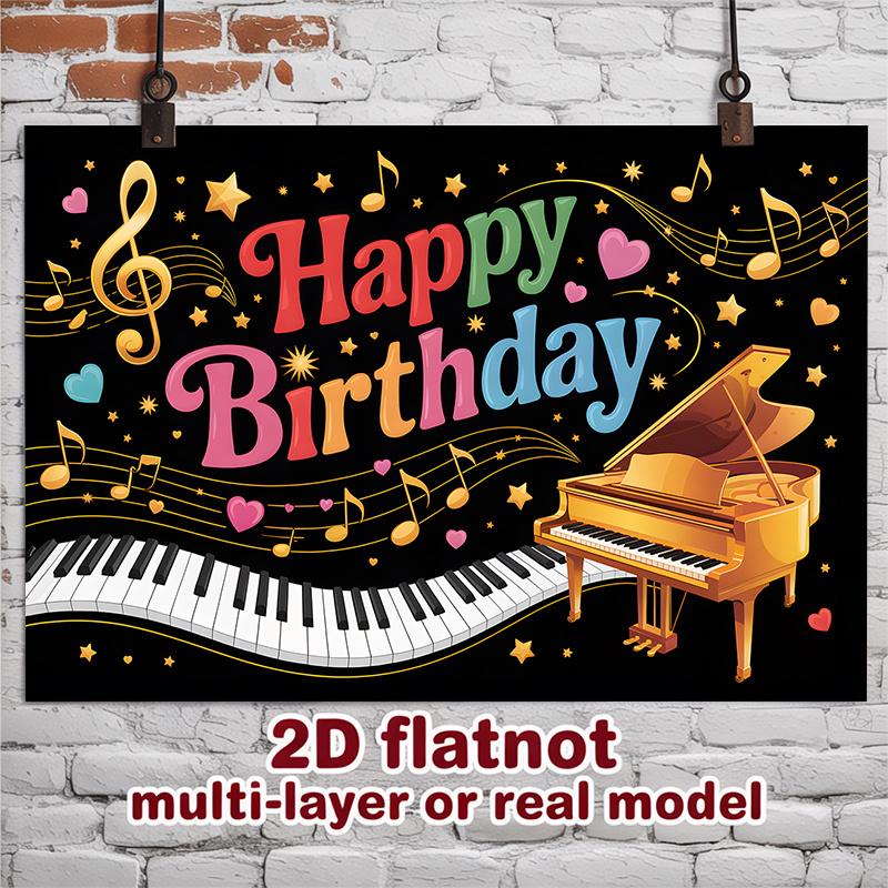 Party Backdrop Happy Birthday Birthday Photo Booth Background Front Door Decor