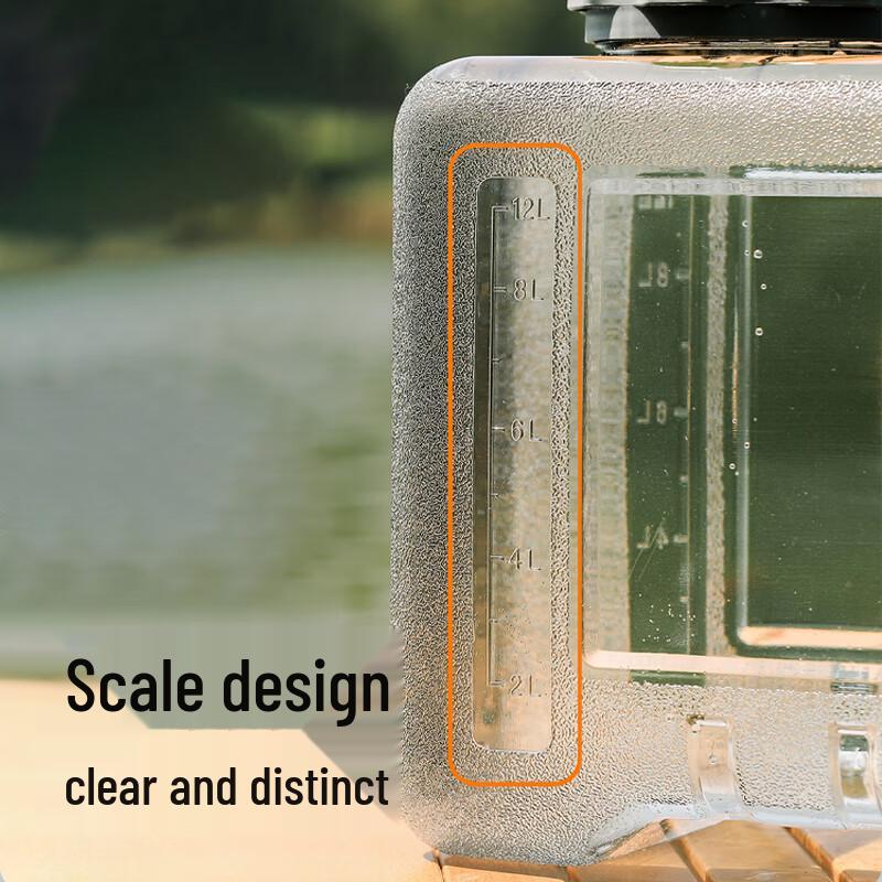 Portable Outdoor Food-Grade PC Water Storage Barrel