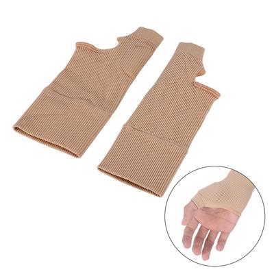 1 Pair Thumb Hand Wrist Support Gloves Breathable Elastic Thumb Hand Wrist Support Strap