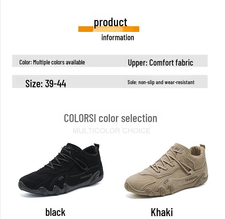 Men's Casual Lightweight Non-Slip Work Shoes - Trendy Summer Construction Footwear