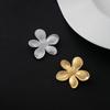 Exaggerated Petal Brooch, Personalized Simple Commuter Style Flower Clothes Accessories Brooch