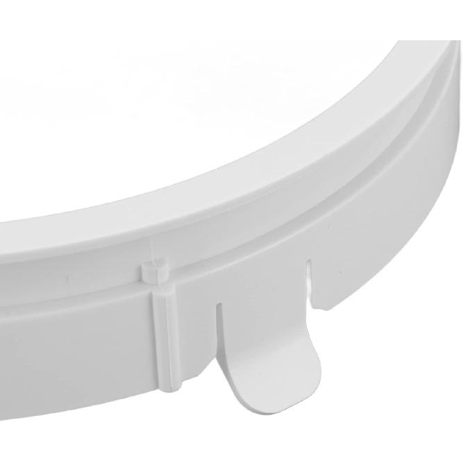 YOUTHINK Air Conditioner Exhaust Hose Connector, ABS AC Round Coupler Portable AC Adjustable Exhaust Duct Interface Accessories for 1.5P Mobile Air