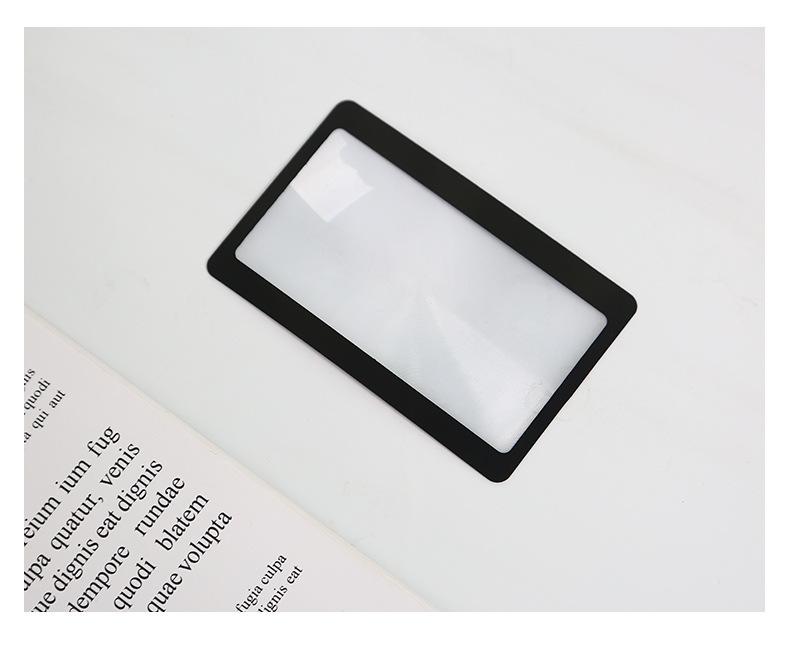 

1 шт. Карманная лупа для линз Уличные очки для чтения HD 1pc чёрный