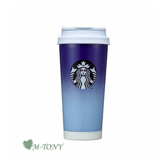 Starbucks Starbucks Blue Summer SS Stainless Steel Elma TumblerBlue summer SS elma tumbler473ml(16oz) Overseas limited item/Not released in