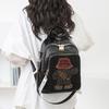 Schoolbag1011 new cartoon bear backpack female Korean version cute hot diamond large capacity backpack soft leather casual travel bag