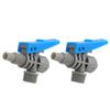 2PCS Trigger Sprayer Handle, Agricultural Sprayers Accessory Part Stable Uniform Easy to Control for Spraying Equipment 3L 5L 8L   Lawn   H