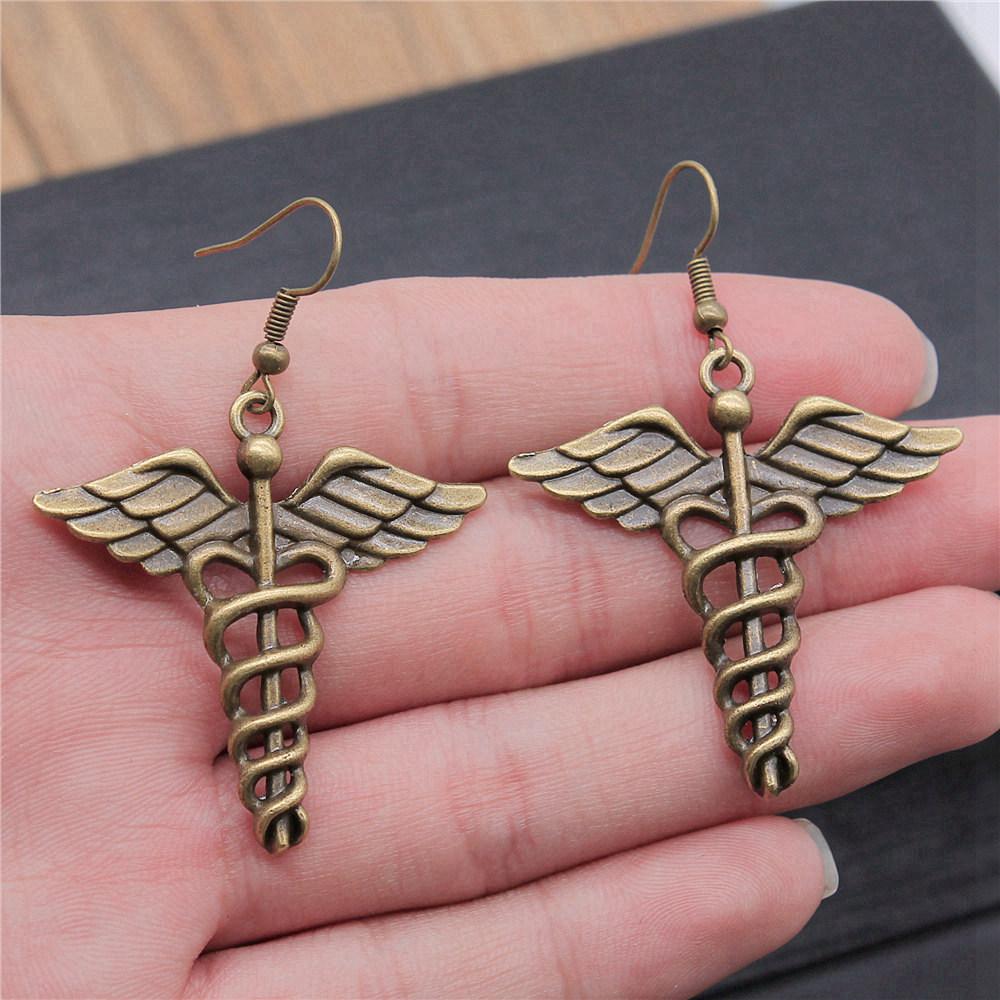 Streetwear New Arrival Dragon Snake Horse Anime-Themed Drop Earrings Unique Formal Gift for Her