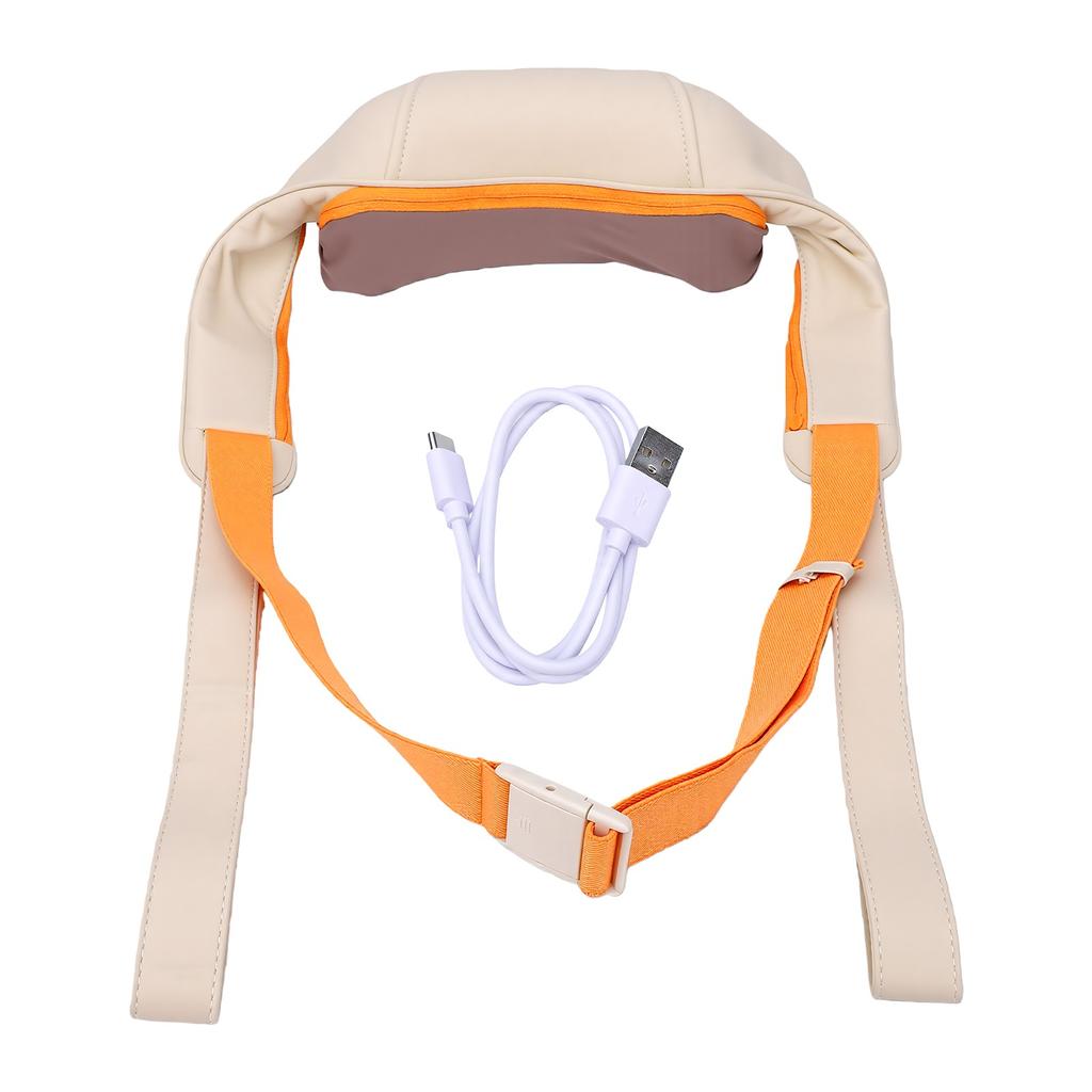 Neck Shoulder Masr with Ht Cordless Back Masr 4D Knding Shiatsu   Tissue Relief Portable Rechargble for   Home Travel